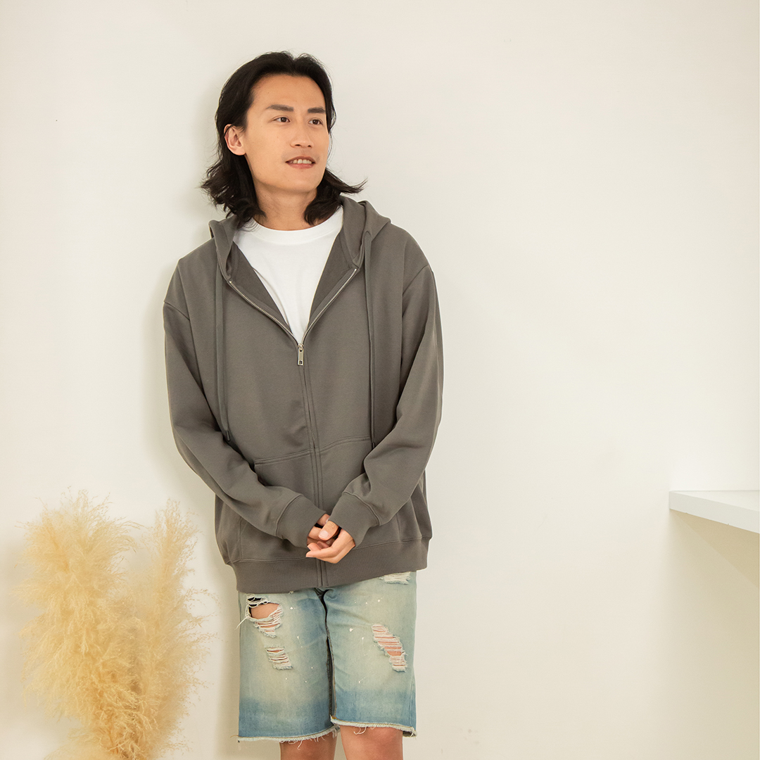 連帽拉鍊外套客製展示10